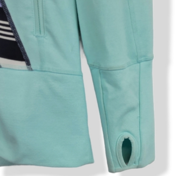 Lululemon In Stride Jacket Women's Color Aquamarine Size 6 - Picture 6 of 8